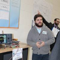 senior designer showing their project